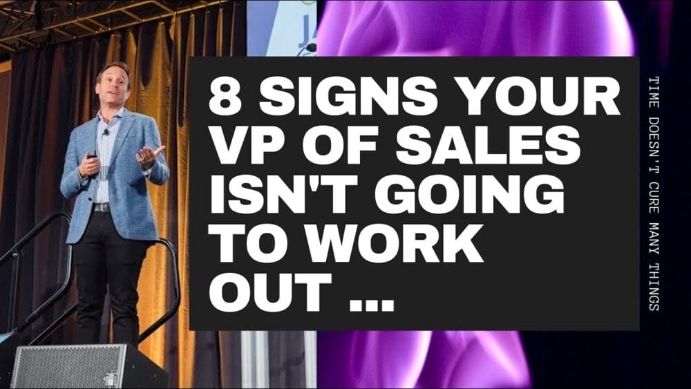 Attn VPs of Sales:  Yes, It’s a Tough Job.  But No One is Out to Get You. - SaaStr