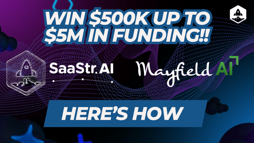 You Could Win $500K – $5M in Funding. Announcing the SaaStr and Mayfield AI Demo Stage and Pitch Competition at SaaStr Annual - SaaStr